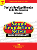 Santa's Rooftop Rhumba Concert Band sheet music cover